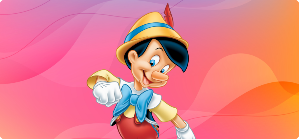 Мультик Pinocchio обучающий английскому языку 